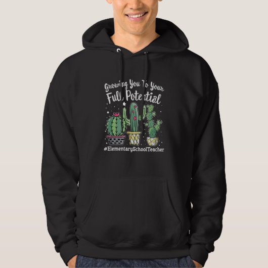 Cute Elementary School Teacher Appreciation Week b Hoodie (Voorkant)