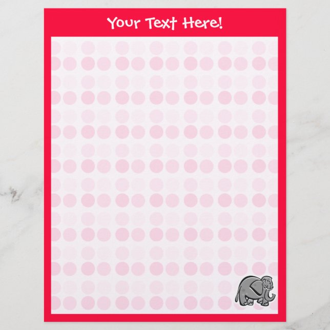 Cute Elephant (Voorkant)