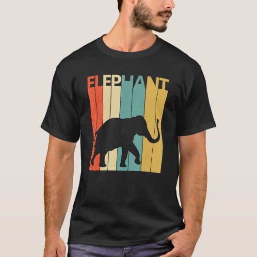 Cute Elephant Animal T-shirt (Voorkant)