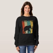Cute Elephant Animal Trui (Voorkant volledig)