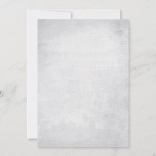 Cute Elephant Baby Boy met Gift Baby shower Kaart (Achterkant)