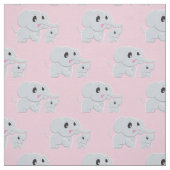 Cute Elephant Baby Nursery Decor Stof (Swatch)