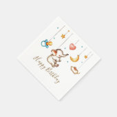 Cute Elephant baby Servet (Hoek)