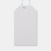 Cute Elephant Baby shower Boy Cadeaulabel (Achterkant)