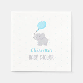 Cute Elephant Baby shower Boy Servet