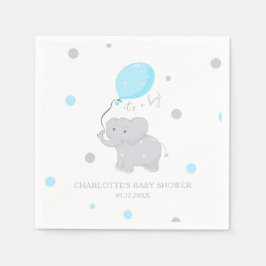 Cute Elephant Baby shower Boy Servet