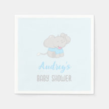 Cute Elephant Baby shower Boy