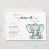 Cute Elephant Baby shower Kaart (Voorkant)