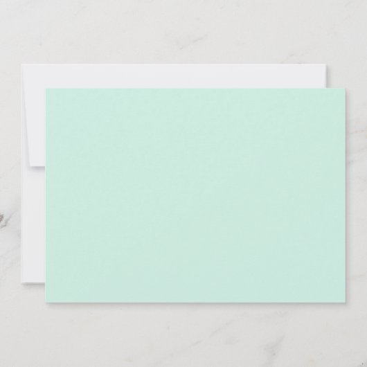 Cute Elephant Baby shower Kaart (Achterkant)