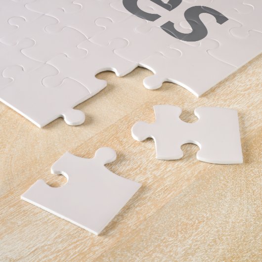 Cute Elephant Birth Stats Legpuzzel (Zijkant)