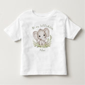 Cute Elephant Birthday Boy Kinder Shirts (Voorkant)