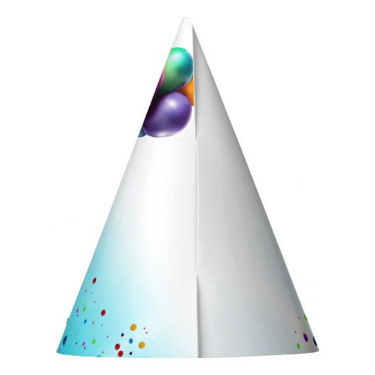 Cute Elephant Birthday Feesthoedjes (Achterkant)