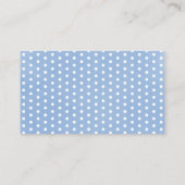 Cute Elephant Boy Baby shower Diaper Raffle Card Informatiekaartje (Achterkant)