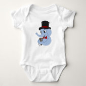 Cute elephant boy craton baby bodysuit (Voorkant)