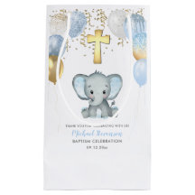 Cute Elephant Boys Baptisme