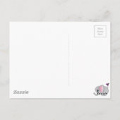 Cute Elephant Briefkaart (Achterkant)