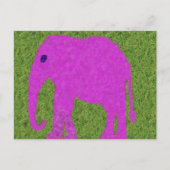 Cute Elephant Briefkaart (Voorkant)