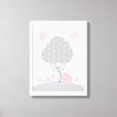 Cute Elephant Canvas Afdruk (Voorkant)