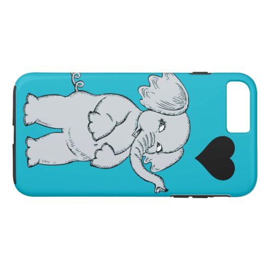Cute Elephant Case-Mate iPhone Case (Achterkant (Horizontaal))