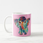 Cute Elephant Colourful Mug Koffiemok (Links)