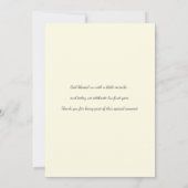 "Cute Elephant First Birthday pastel designs" Kaart (Achterkant)