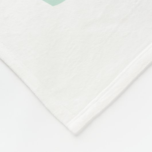 Cute Elephant Fleece Blanket Deken (Hoek)