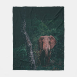 CUTE ELEPHANT FLEECE DEKEN
