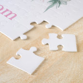 Cute Elephant Floral Puzzles  Legpuzzel (Zijkant)