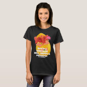 Cute Elephant Ganesha Peace Lotus Loving Kindness T-shirt (Voorkant volledig)