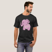 Cute elephant heart clothing mum mother mum elepha t-shirt (Voorkant volledig)