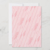 Cute Elephant Hot Air Ballon Baby shower Kaart (Achterkant)