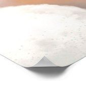 Cute Elephant Hot Air Ballon Whimsical Animal Poster (Hoek)