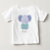 Cute Elephant Illustratie -  (Voorkant)