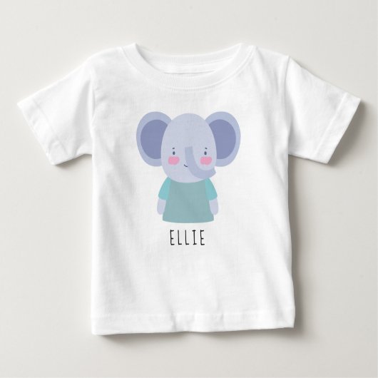Cute Elephant Illustratie -  (Voorkant)