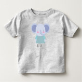 Cute Elephant Illustratie - Kinder Shirts (Voorkant)