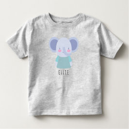 Cute Elephant Illustratie -  Kinder Shirts