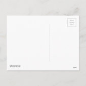 Cute Elephant in Santa Hat Green Kerstmis Feestdagenkaart (Achterkant)