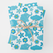 Cute Elephant Inpakpapier Vel (In situ)