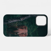 CUTE ELEPHANT iPhone HOESJE (Achterkant horizontaal)