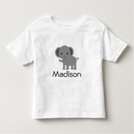 Cute Elephant Kinder Shirts