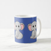 Cute Elephant Koffiemok (Voorkant rechts)