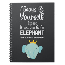 Cute Elephant Lover Gifts Fun Funny Animals Notitieboek