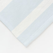 Cute Elephant Personalized Baby Boy Fleece Deken (Hoek)