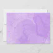 Cute Elephant Photo Birth Announcement Cards Kaart (Achterkant)