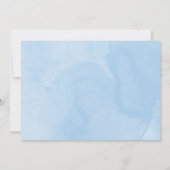 Cute Elephant Photo Birth Announcement Cards Kaart (Achterkant)