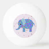 Cute Elephant Pingpongbal (Voorkant)