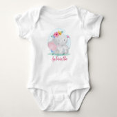 Cute Elephant Romper (Voorkant)