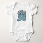 Cute Elephant Romper (Voorkant)