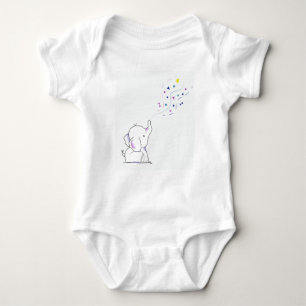 Cute Elephant Romper