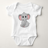 Cute Elephant Romper (Voorkant)